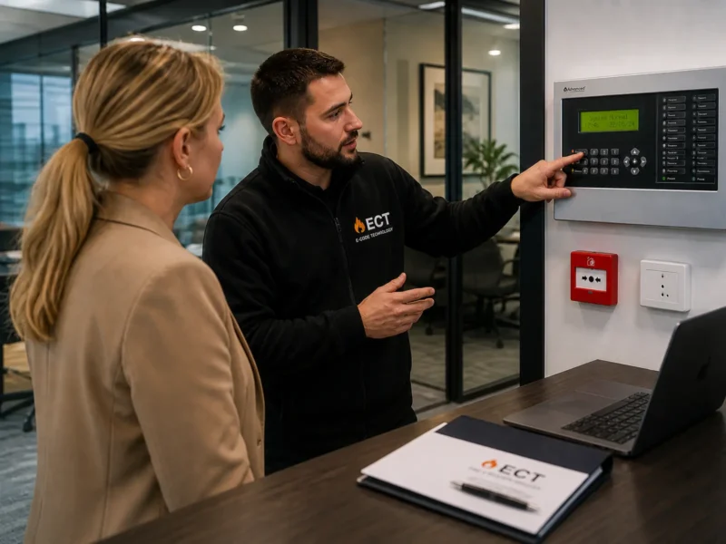 Client Fire Alarm Demonstration