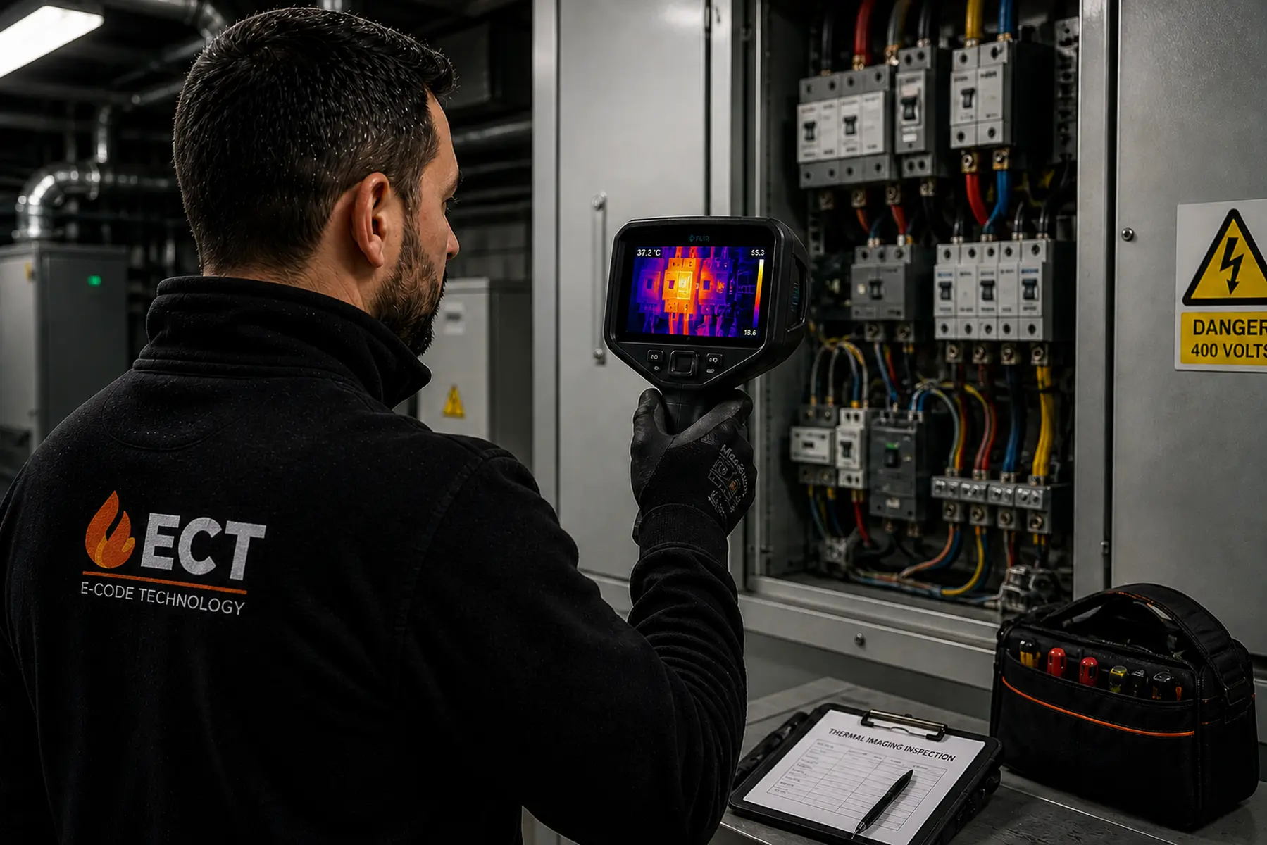 Thermal Imaging Electrical Panel Thermal Imaging Electrical Panel