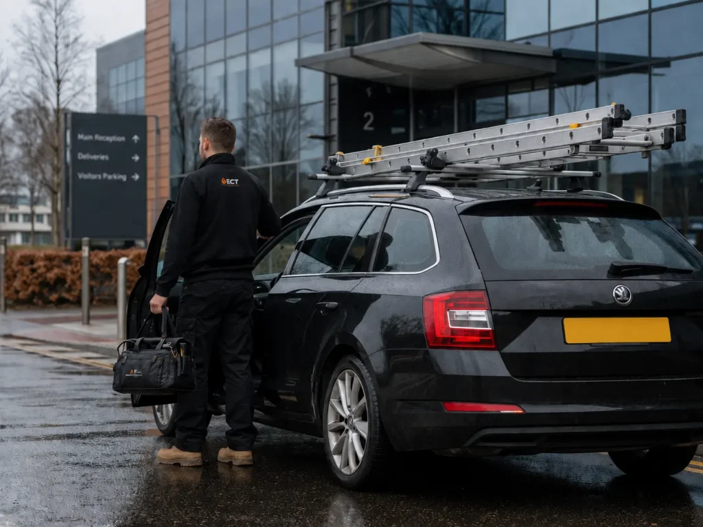 Engineer Service Vehicle Commercial Site