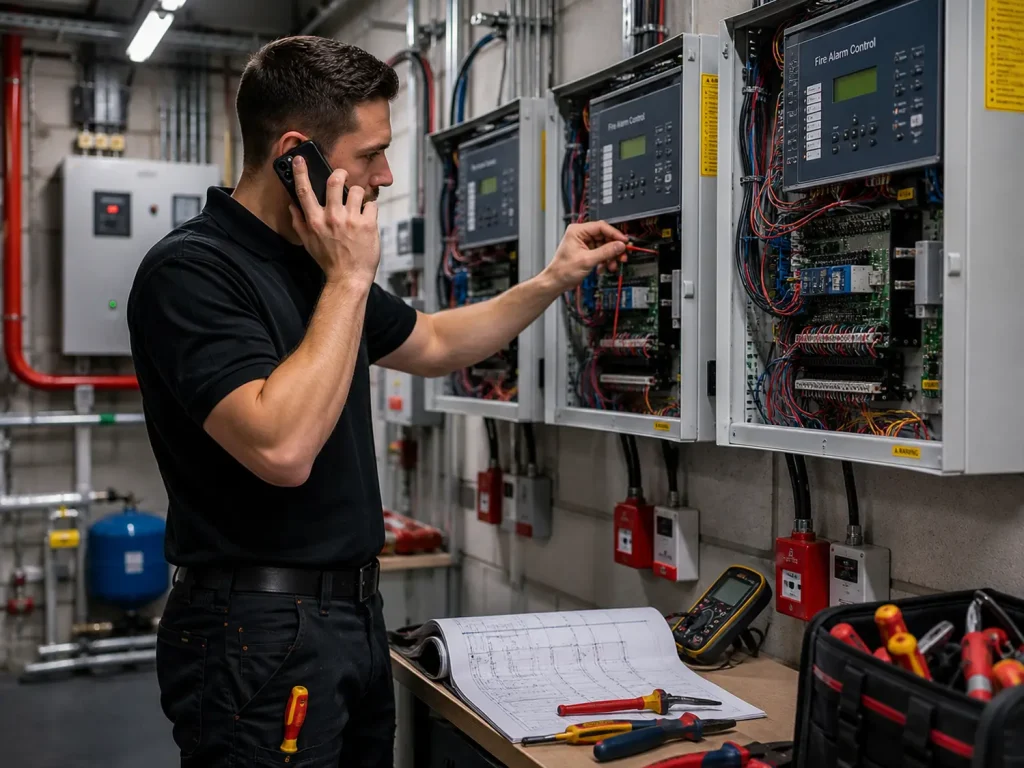 Fire Alarm Panel Maintenance